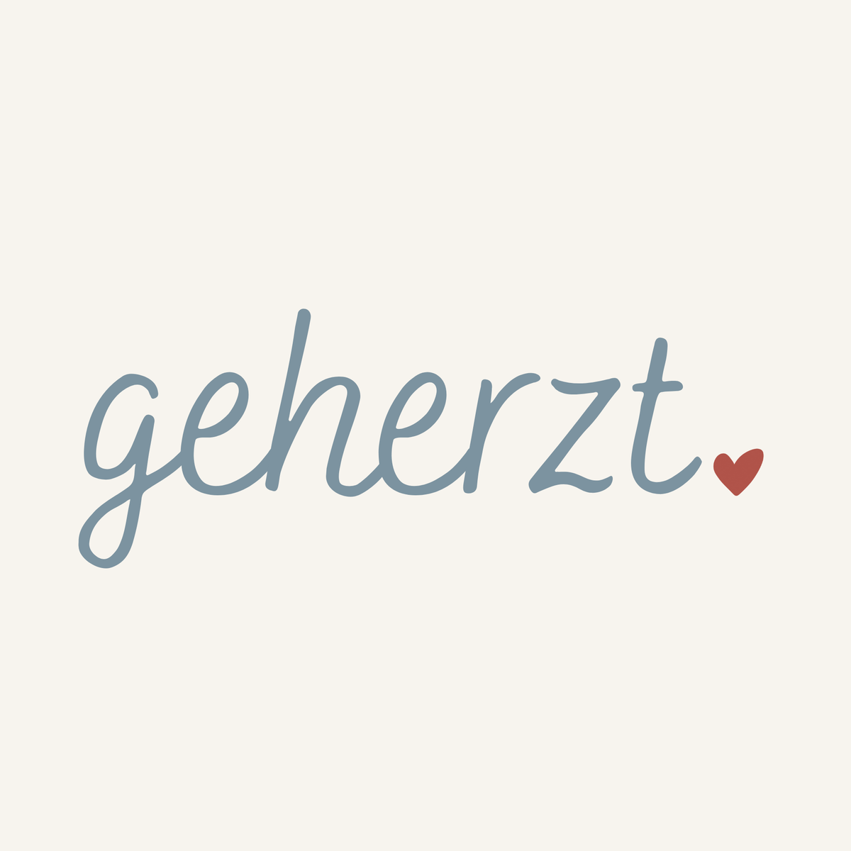geherzt.